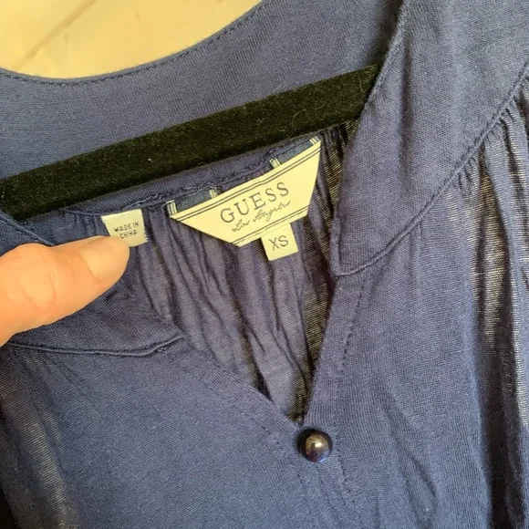 Guess | Navy Tank - Picture 4 of 4